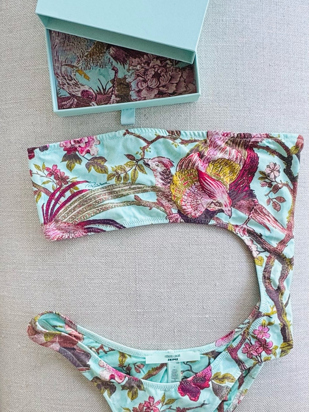 Limited Edition Skims x Roberto Cavalli Cutout Designer Swimsuit